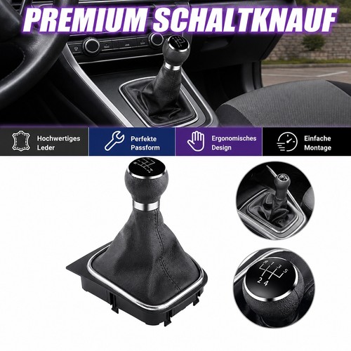Schaltknauf schwarze naht mit - schwarze,
